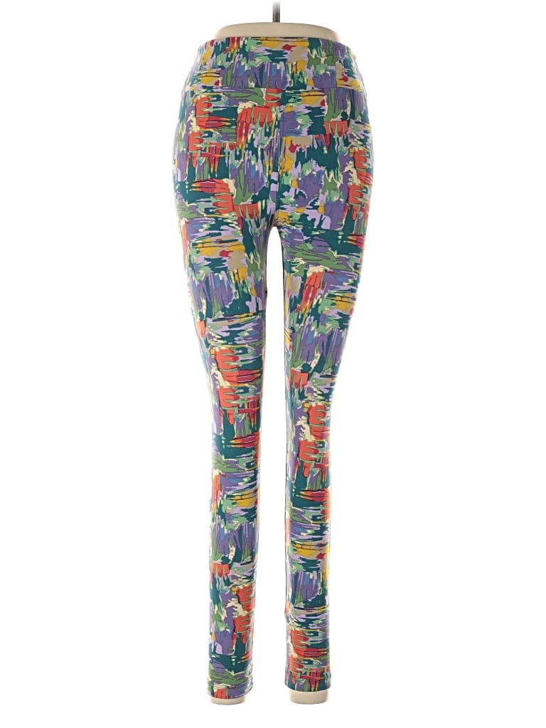 Pre-owned Lularoe Leggings In Blue