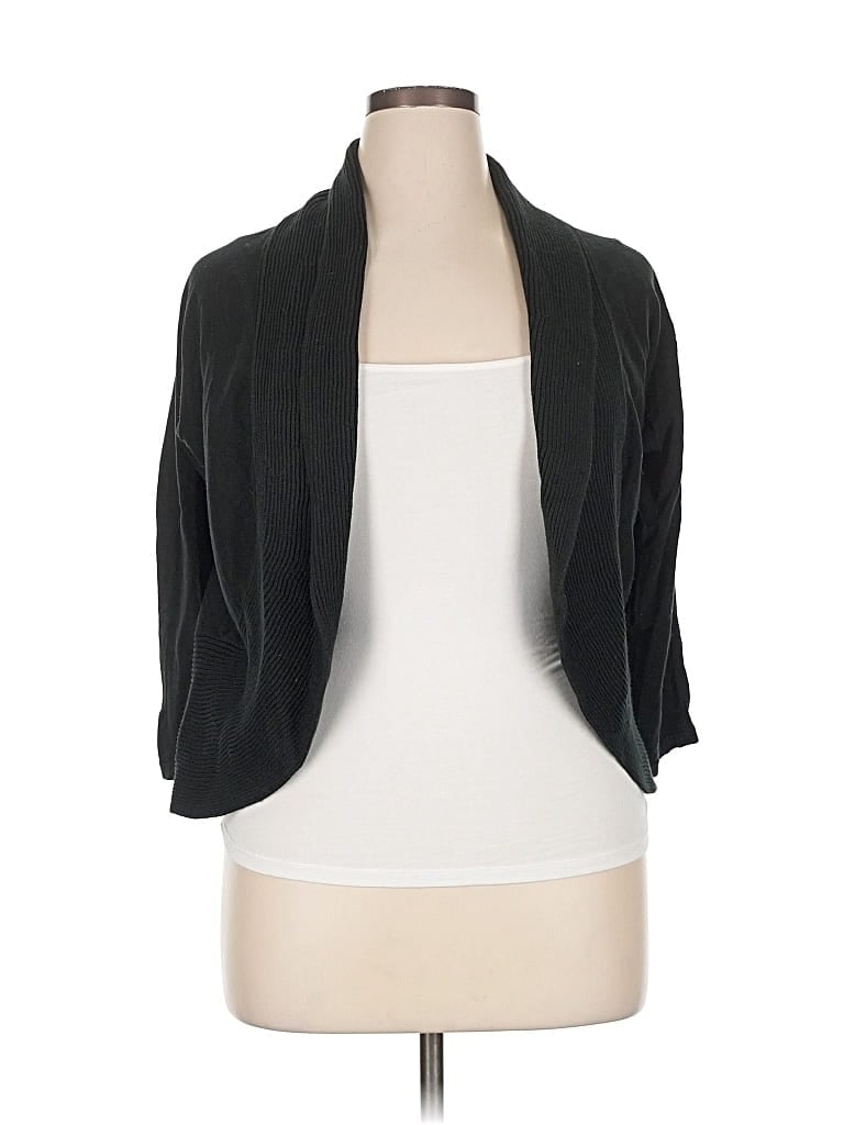 Pre-owned Polo Ralph Lauren Cardigan Sweater In Black