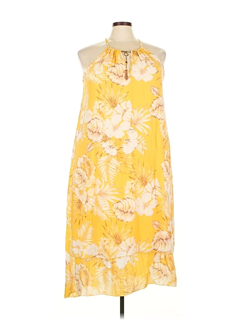 Pre-owned Mlle Gabrielle Casual Dress In Yellow