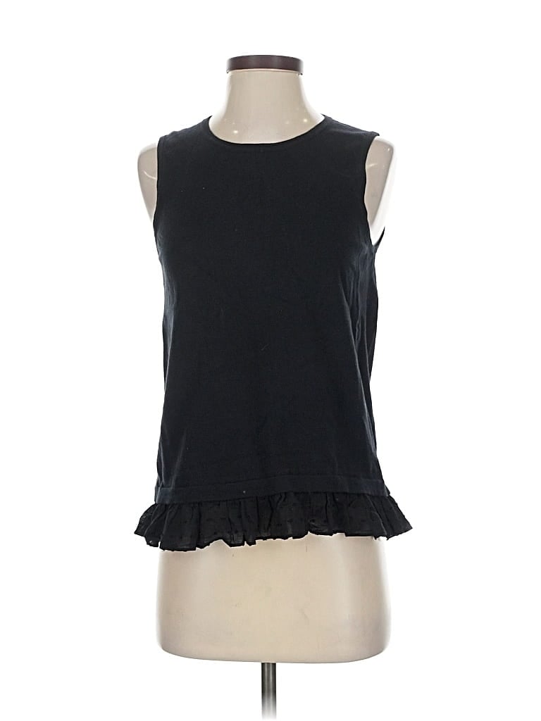 Pre-owned J.crew Factory Store Pullover Sweater In Black