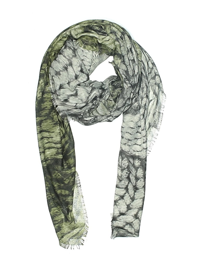 Pre-owned Unbranded Scarf In Green