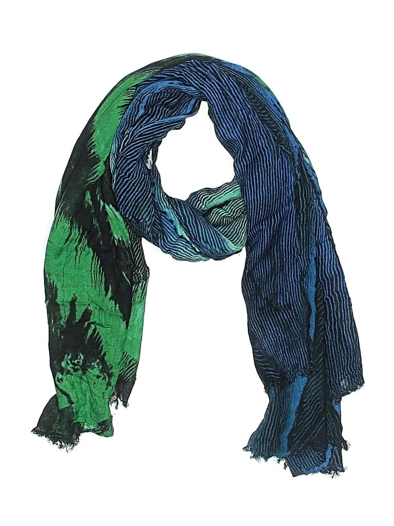 Pre-owned Unbranded Scarf In Green