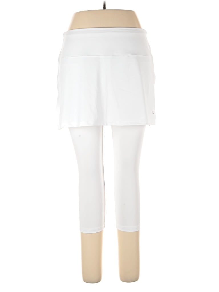 Pre-owned Fila Active Pants In White