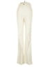 Danielle Bernstein 100% Polyurethane Ivory Dress Pants Size 26 waist - photo 1