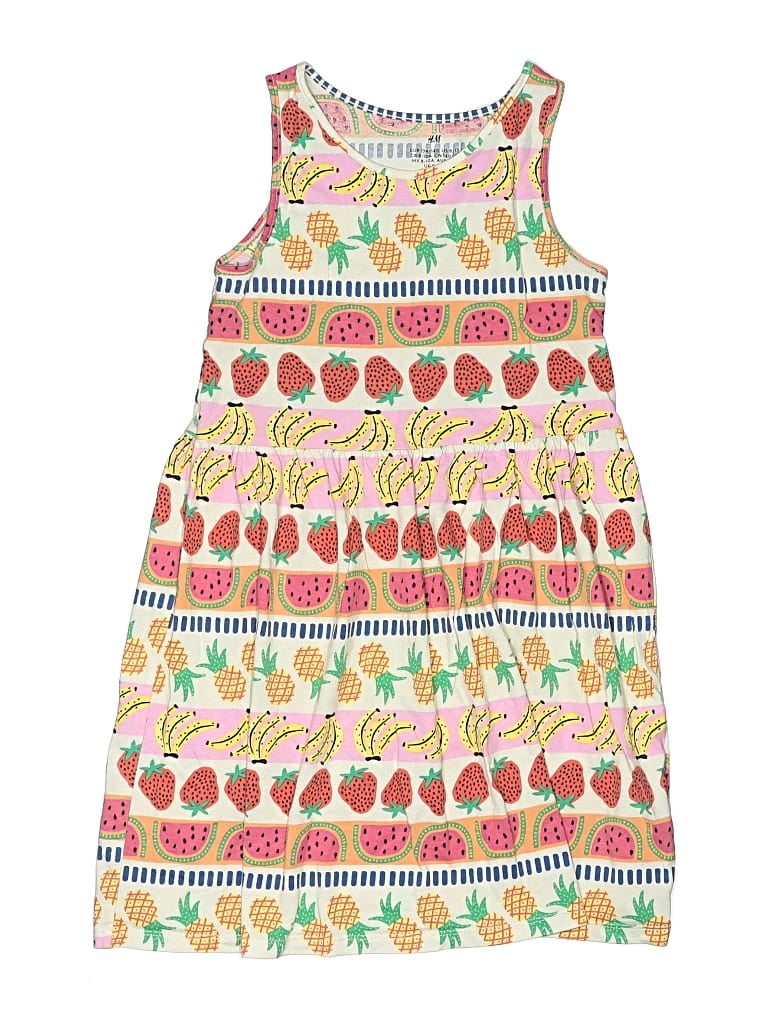 H&M Pre-owned Kids' Dress In White