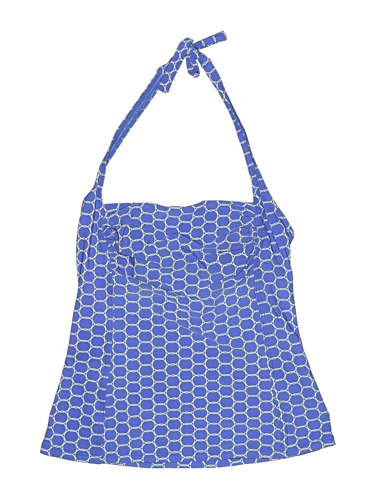 Pre-owned Calvin Klein Swimsuit Top Blue Swimwear