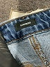 Express Color Block Blue Jeans Size 2 - photo 7
