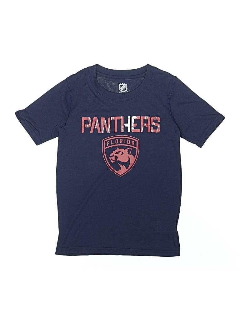 Pre-owned Nhl Kids' Short Sleeve T-shirt In Blue