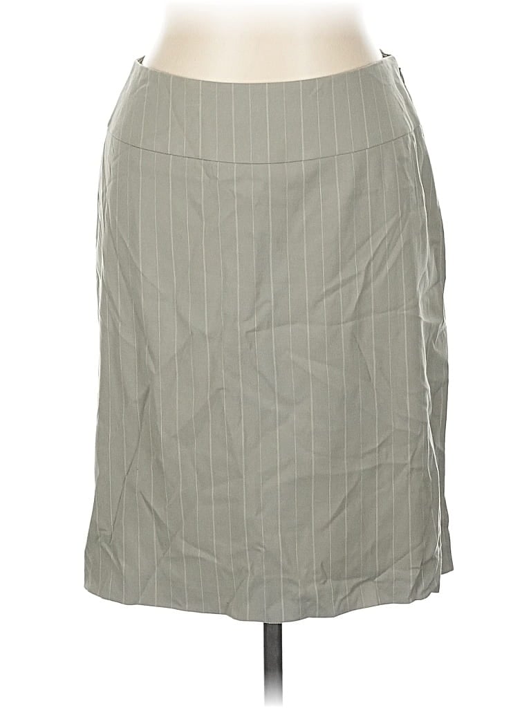 Pre-owned Amanda Smith Formal Skirt In Gray