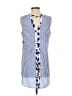CAbi 100% Polyester Blue Sleeveless Blouse Size S - photo 2
