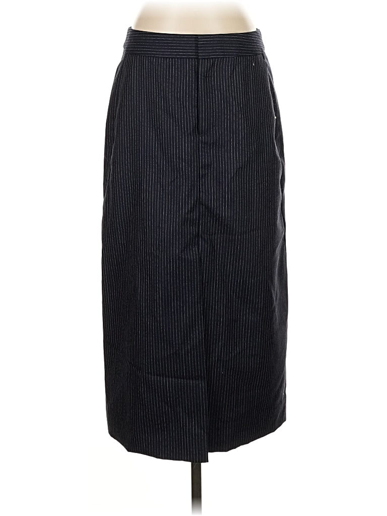 Pre-owned Banana Republic Wool Skirt In Blue