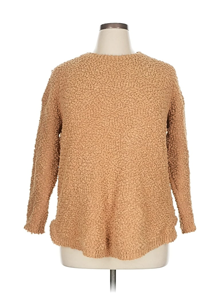 Pre-owned Unbranded Pullover Sweater In Brown