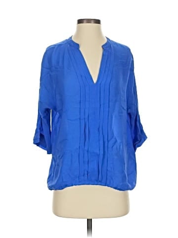 Joie 3/4 Sleeve Silk Top (view 1)