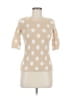 Joseph A. Polka Dots Tan Pullover Sweater Size M - photo 1