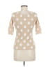 Joseph A. Polka Dots Tan Pullover Sweater Size M - photo 2