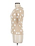 Joseph A. Polka Dots Tan Pullover Sweater Size M - photo 5