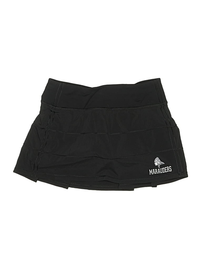 Pre-owned Lululemon Athletica Active Skort In Black
