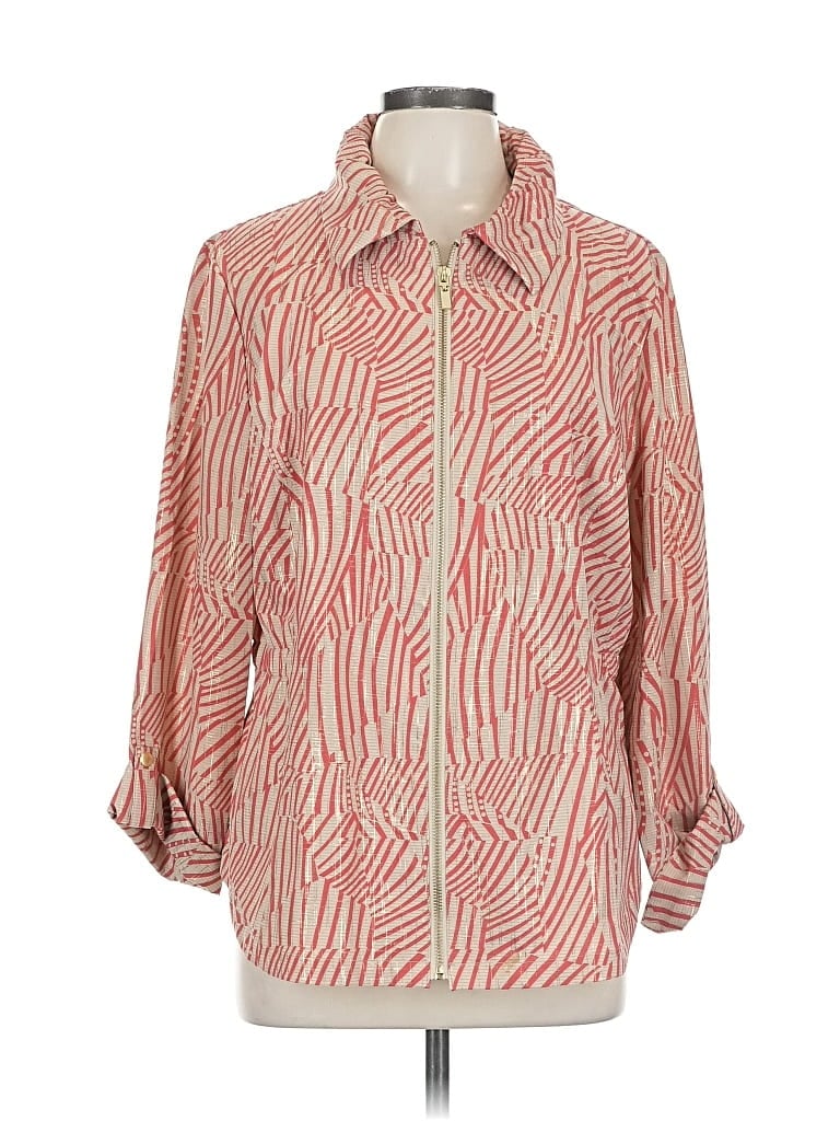 Pre-owned Zenergy By Chico's Jacket In Red