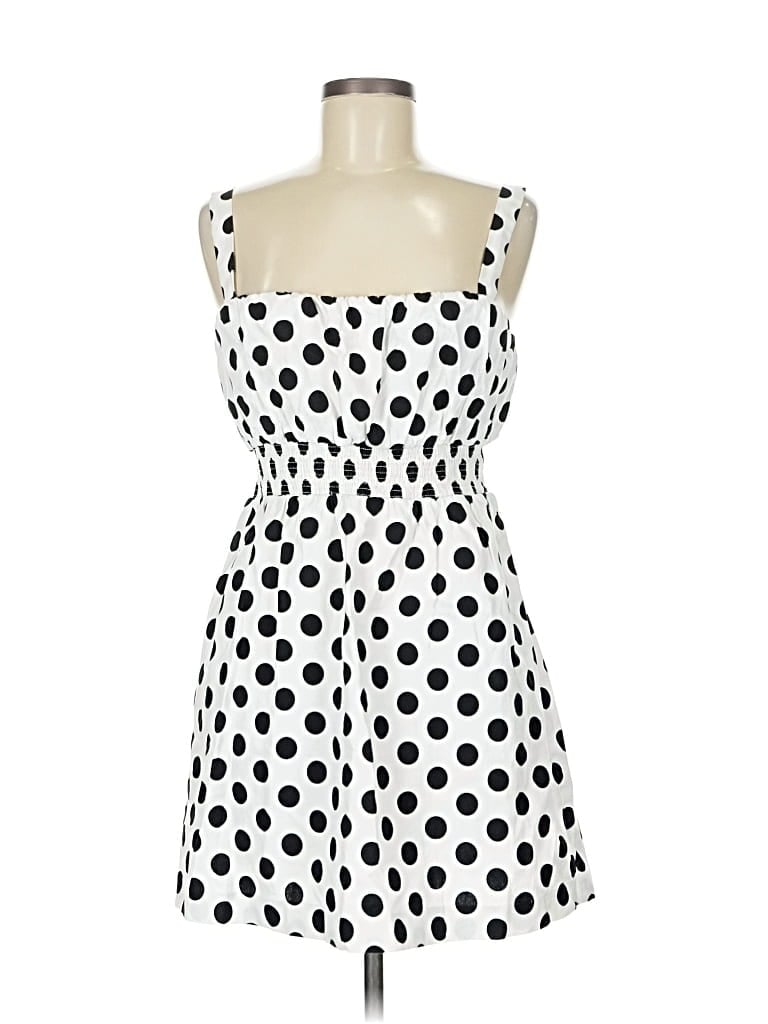 Pre-owned L'academie Los Angeles Casual Dress In White