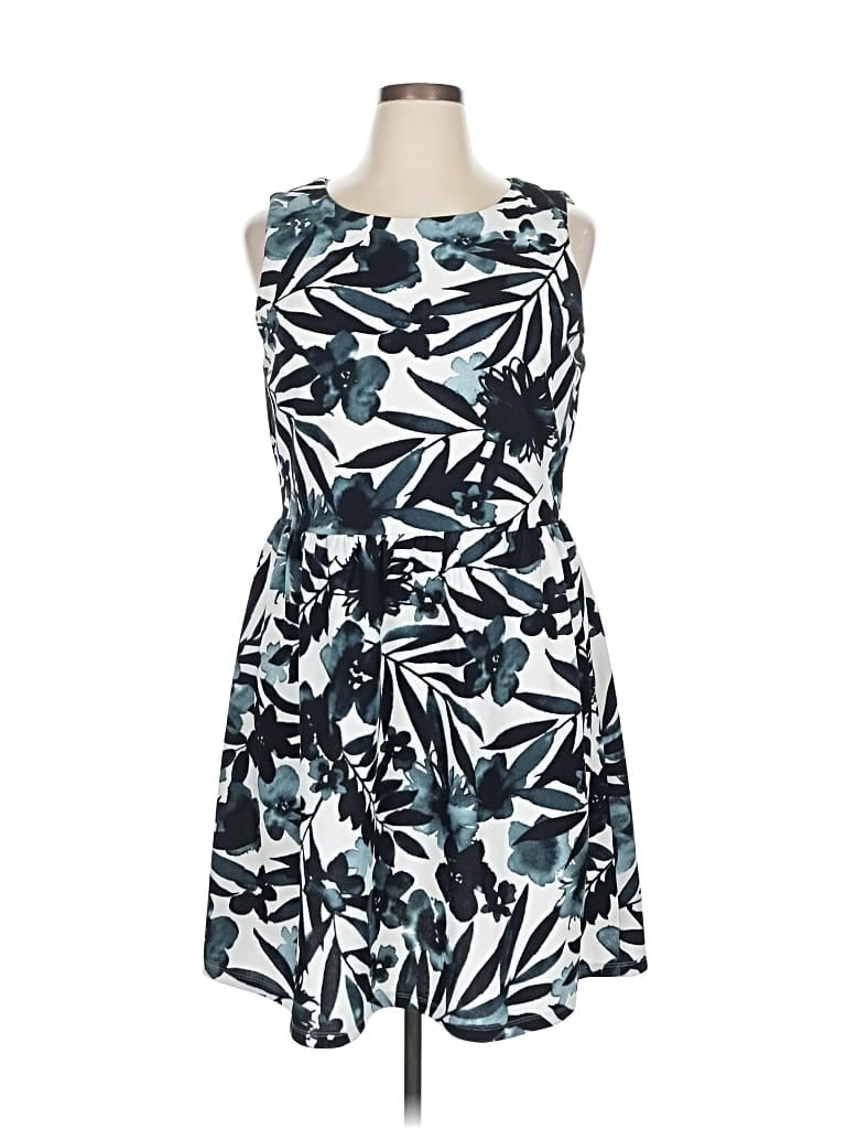 Pre-owned Joe Fresh Casual Dress In Blue