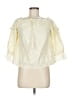 Seen Worn Kept 100% Cotton Ivory 3/4 Sleeve Blouse Size 8 - photo 1