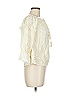 Seen Worn Kept 100% Cotton Ivory 3/4 Sleeve Blouse Size 8 - photo 4