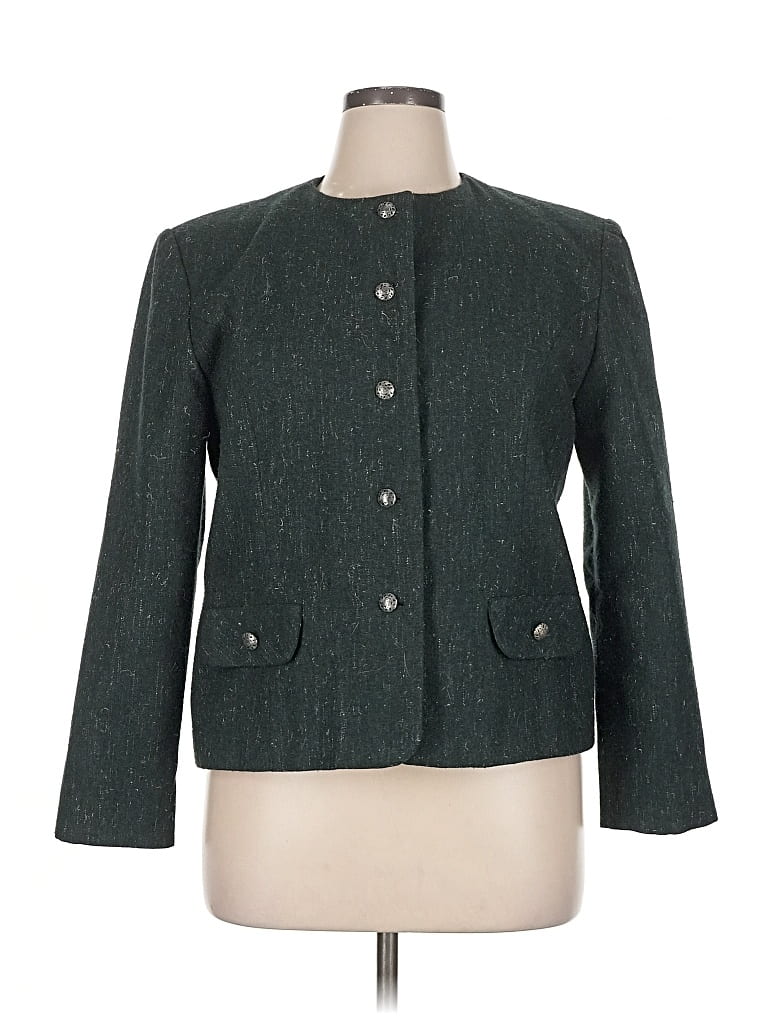 Pre-owned Assorted Brands Blazer Jacket In Black