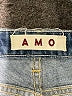AMO Graphic Blue Jeans Size 27 waist - photo 7