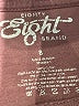 Eighty Eight Burgundy 3/4 Sleeve Top Size 8 - photo 7