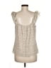 Drew 100% Polyester Ivory Sleeveless Blouse Size M - photo 2