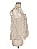Drew 100% Polyester Ivory Sleeveless Blouse Size M - photo 4