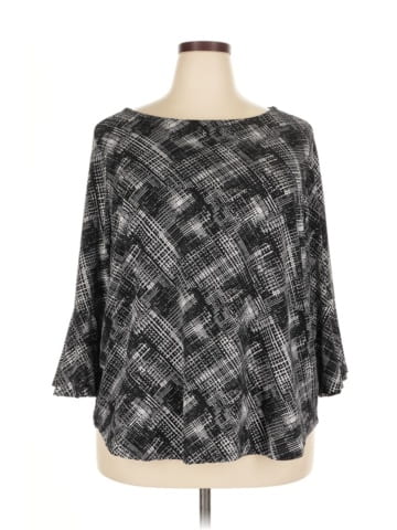 Carmen Carmen Marc Valvo 3/4 Sleeve Blouse (view 1)