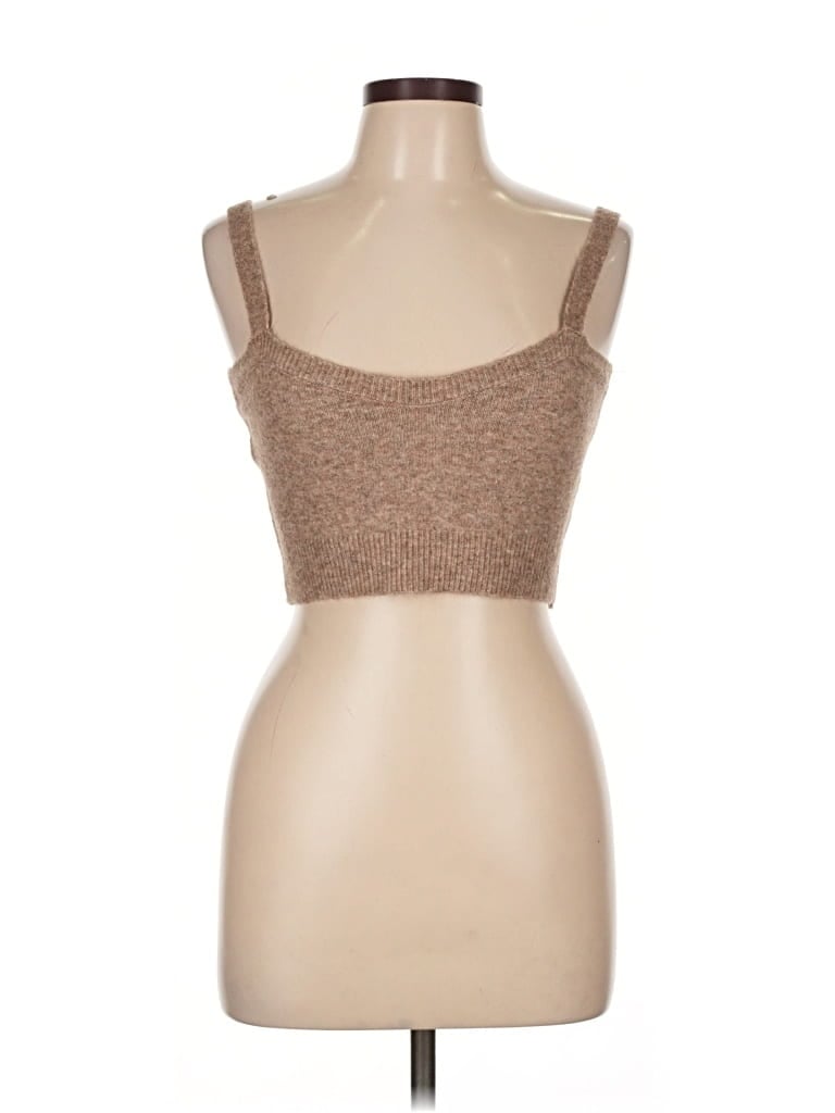 Zara Pullover Sweater In Brown