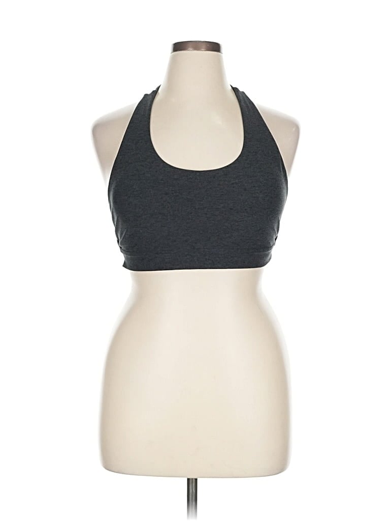 CALIA Pre-owned Tank Top Gray Halter Neckline Tops