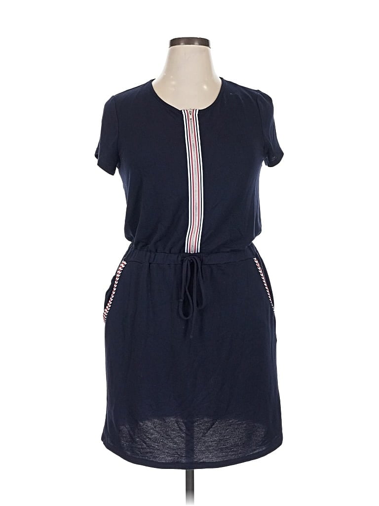 Pre-owned Venus Casual Dress In Blue