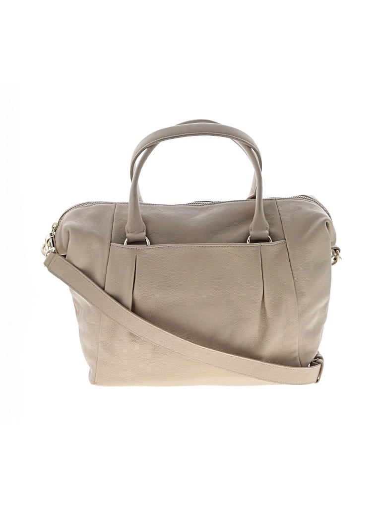 Pre-owned Elaine Turner Leather Satchel In Brown