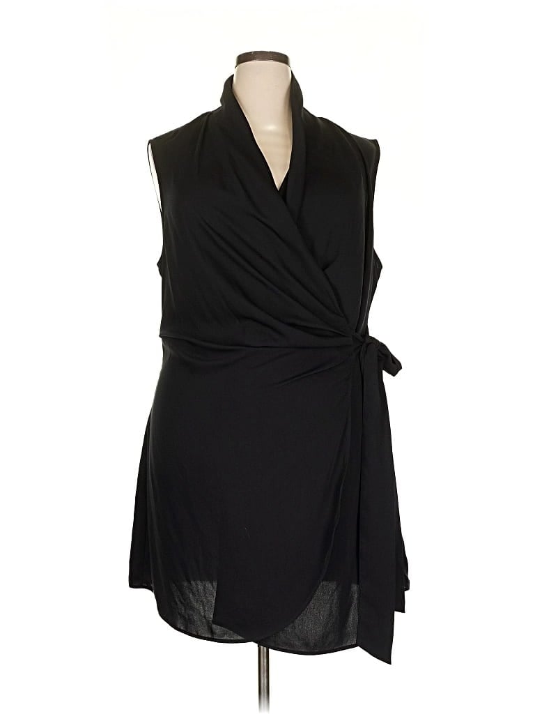 Pre-owned H&m Cocktail Dress In Black