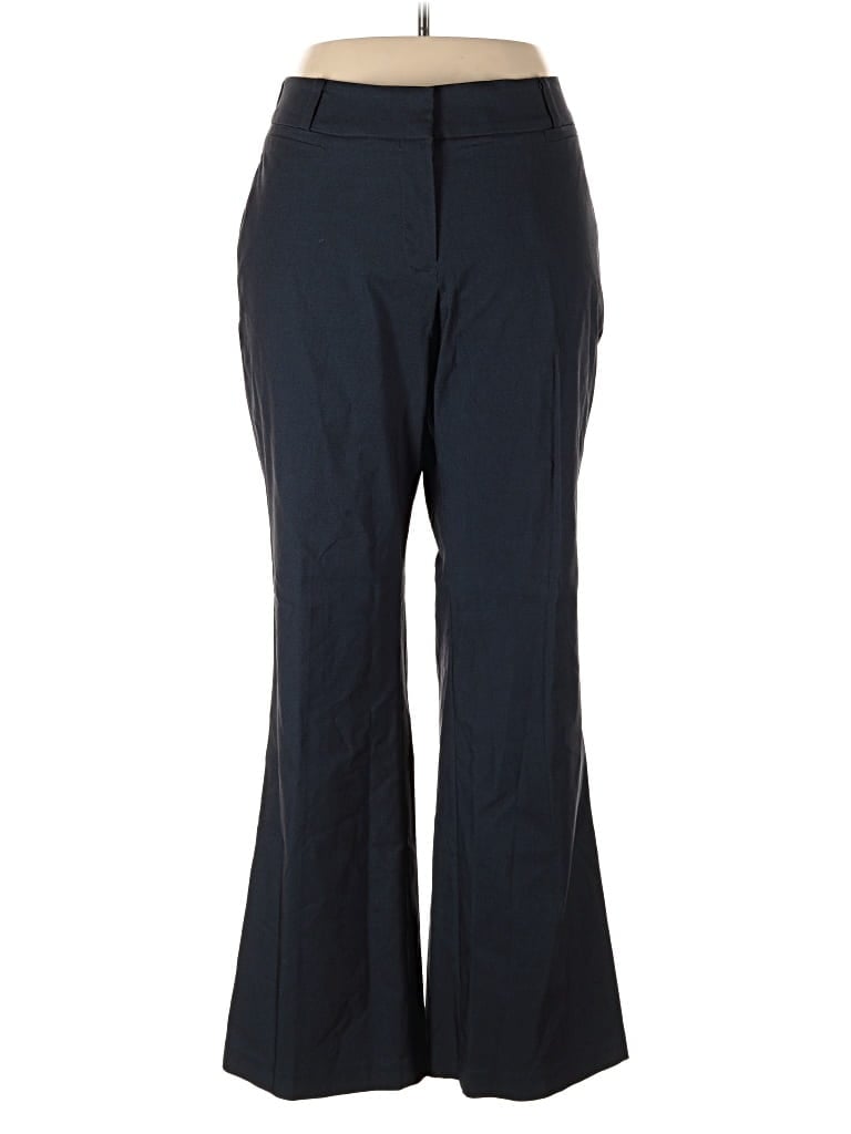 Pre-owned Lane Bryant Dress Pants In Blue