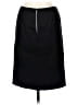 Narciso Rodriguez 100% Wool Solid Black Wool Skirt Size 6 - photo 2