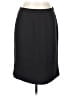 AKRIS 100% Viscose Solid Black Formal Skirt Size 12 - photo 1