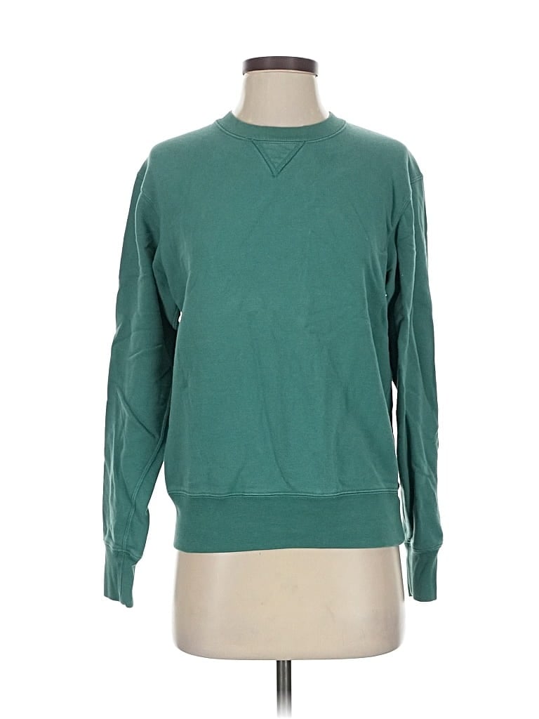 Pre-owned Uniqlo Sweatshirt In Green