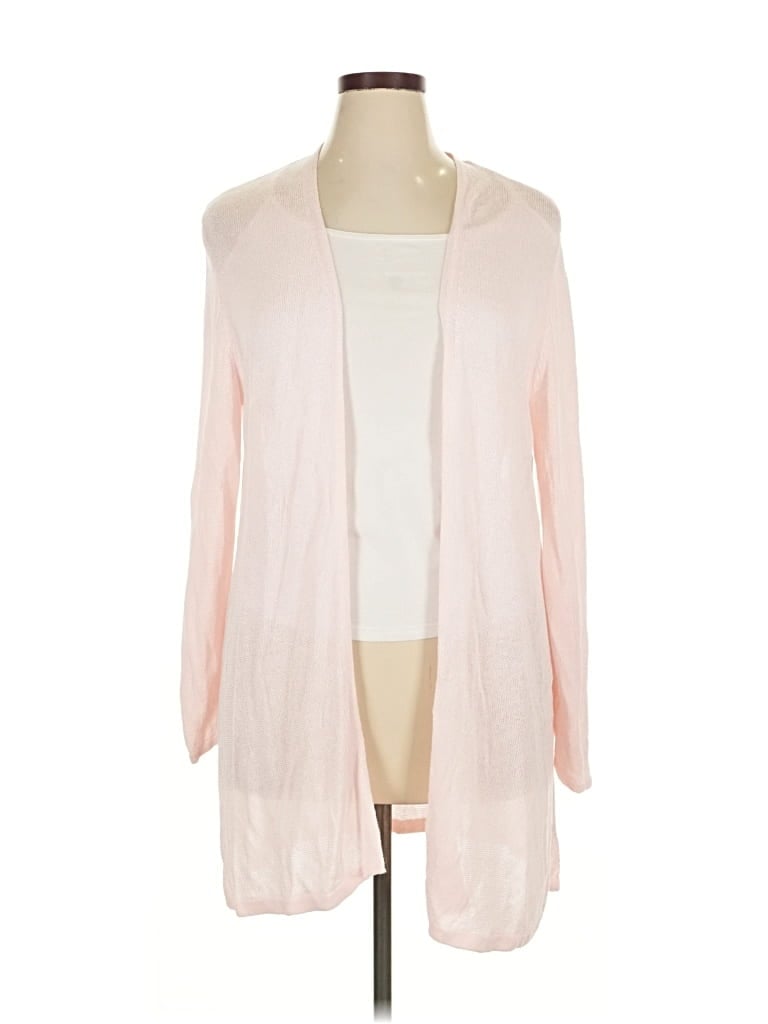 Pre-owned Jjill Cardigan Sweater In Pink