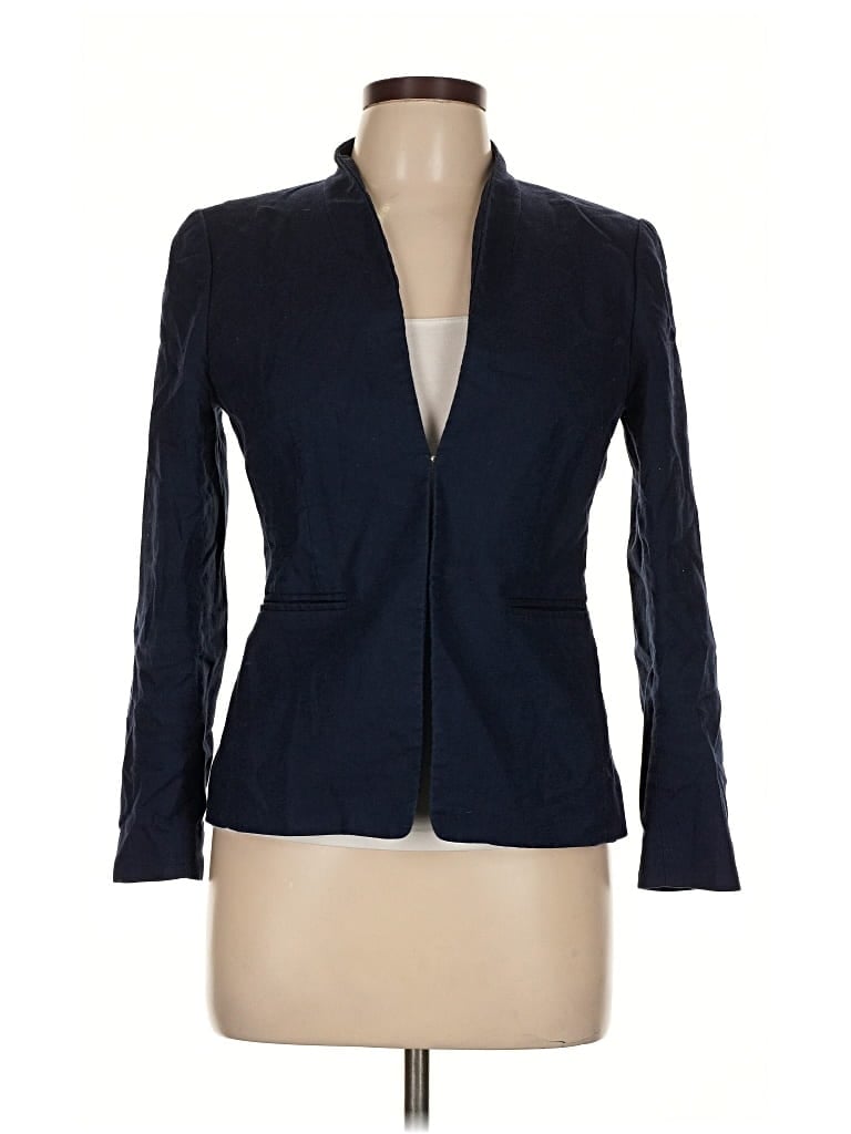 Pre-owned J.crew Factory Store Blazer Jacket In Blue