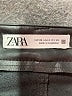 Zara Black Faux Leather Pants Size 4 - photo 6