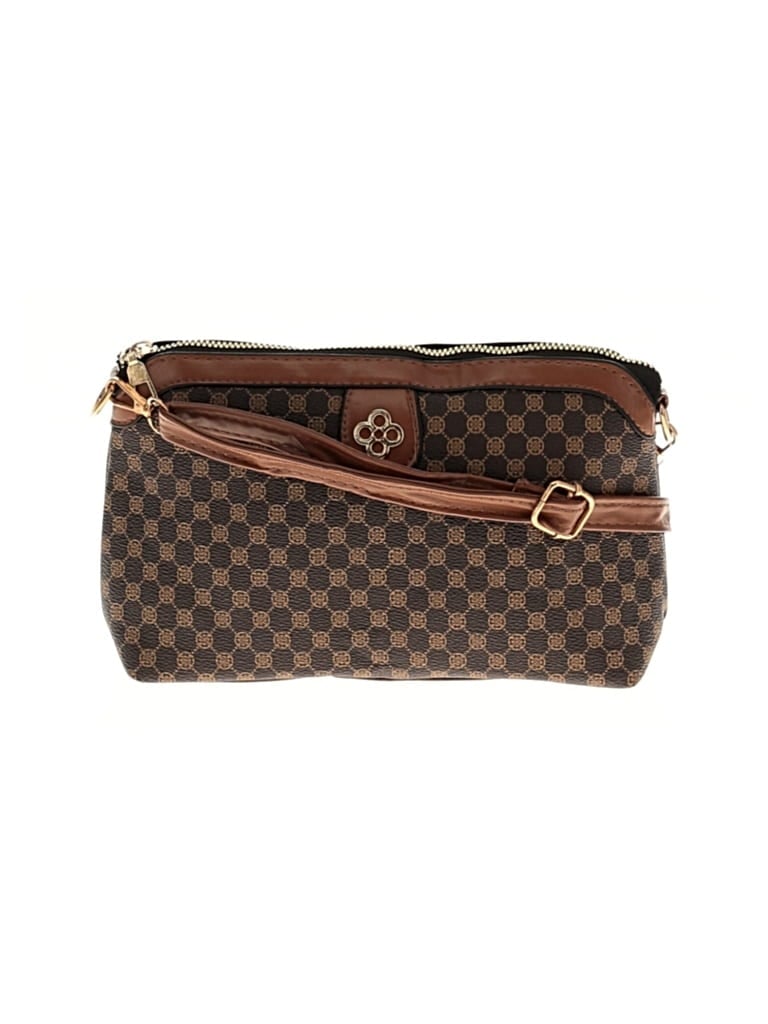 Pre-owned Unbranded Crossbody Bag In Brown