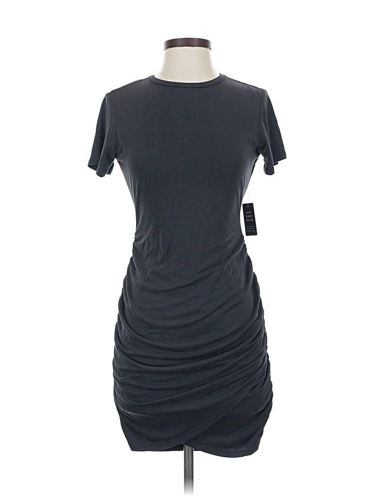 Pre-owned Express Casual Dress In Gray