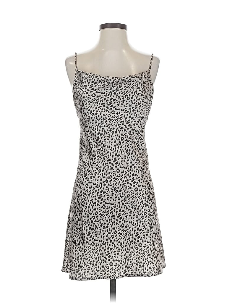 Pre-owned Polly Cocktail Dress In Silver