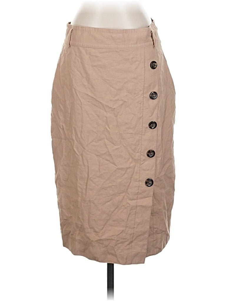 Pre-owned Ann Taylor Casual Skirt In Brown