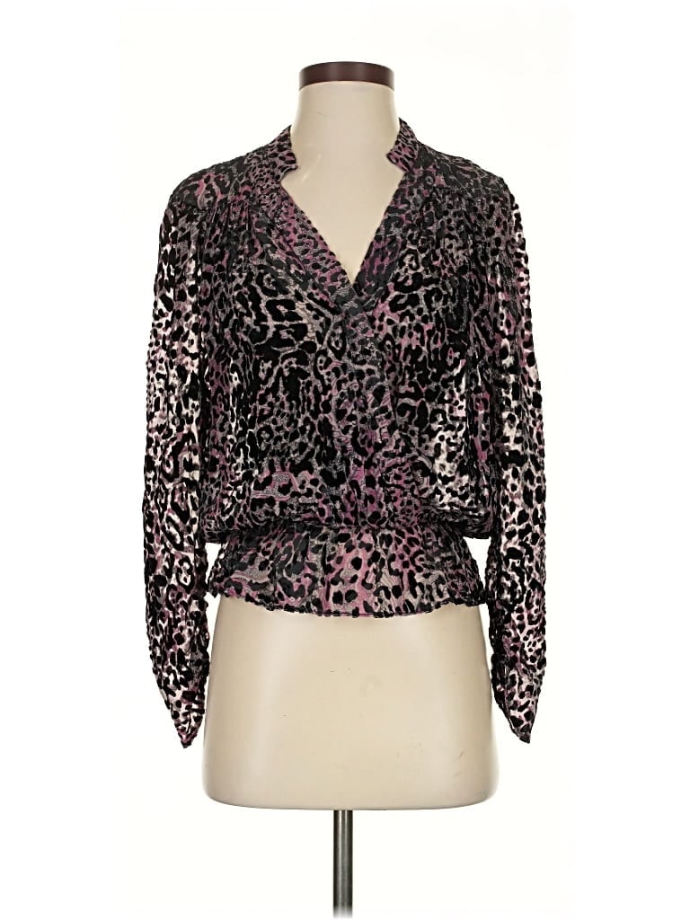 Pre-owned Zadig & Voltaire Long Sleeve Blouse In Pink