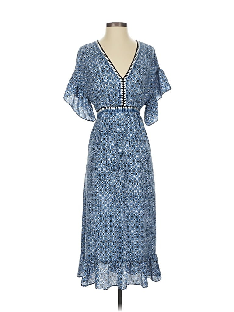 Pre-owned Max Studio Casual Dress In Blue